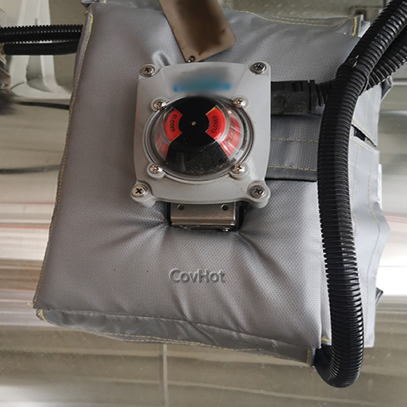 閥門(mén)執(zhí)行器防凍保溫套 儀器儀表設(shè)備防火可拆卸伴熱保溫衣